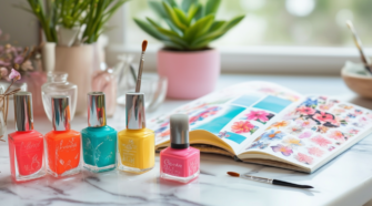 découvrez notre tuto nail art été pour réaliser des manucures colorées et créatives qui égayeront vos ongles pendant la saison estivale. suivez nos conseils étape par étape et transformez vos ongles en véritables œuvres d'art. parfait pour les débutants et les passionnés de nail art !