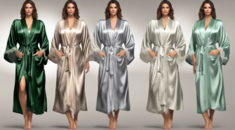 découvrez notre peignoir en soie, symbolisant le confort ultime et l'élégance au féminin. offrez-vous un moment de détente luxueux tout en arborant un style raffiné grâce à notre collection exclusive.