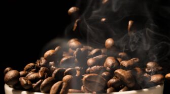 grains de café