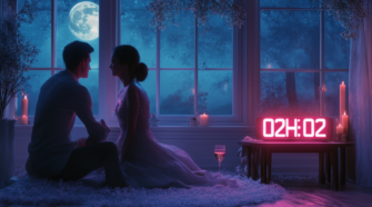 découvrez la signification et la symbolique de l'heure miroir 02h02 en amour, un phénomène mystérieux qui pourrait révéler des messages importants pour votre vie sentimentale. plongez dans l'univers des chiffres et laissez-vous guider par les interprétations pertinentes pour mieux comprendre vos émotions et relations.