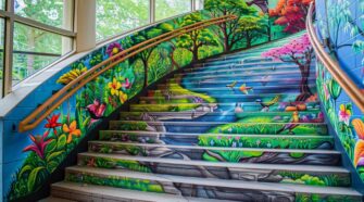 Comment décorer une cage d&rsquo;escalier