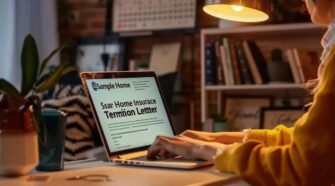 Où trouver un exemple de lettre de résiliation d&rsquo;assurance habitation ?