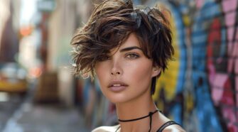 15 idées de coupe dégradée effilée pour cheveux mi-courts