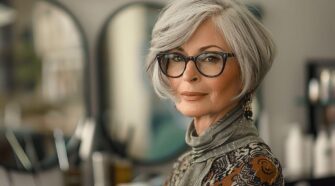 Coupe courte dégradée pour femme de 60 ans : les meilleures idées