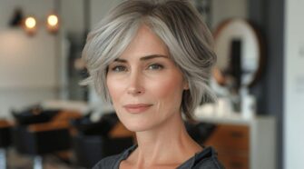 Coupe effilée courte : idées tendance pour femme de 60 ans