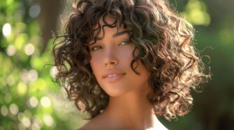 Dégradé coupe cheveux bouclés femme : idées et conseils