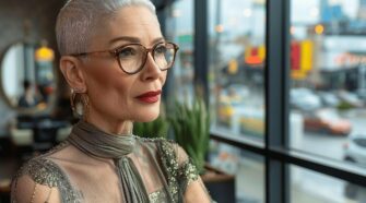 Témoignages sur les coupes courtes pour femmes de 60 ans avec lunettes : rajeunir avec style