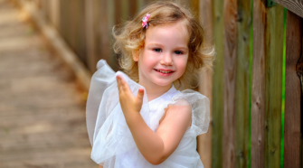 petite fille robe ceremonie