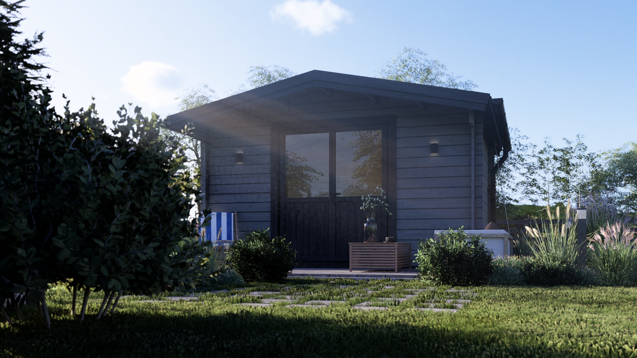 abri de jardin en bois