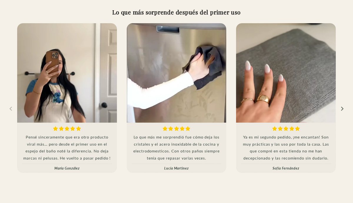 Avis clientes Antonio Herato avec photos sur le site de la marque