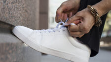 baskets homme blanches